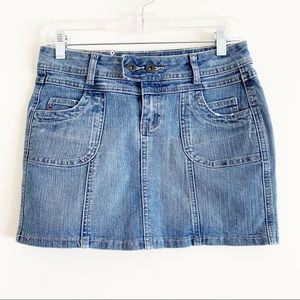 Y2K HWY DENIM jean skirt